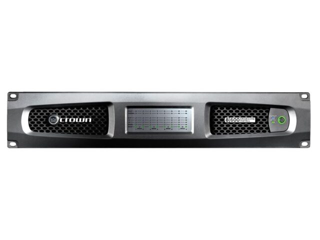 Crown Audio 8-Channel 600W Analog Power Amplifier DCI8X600-U-EKFX Black