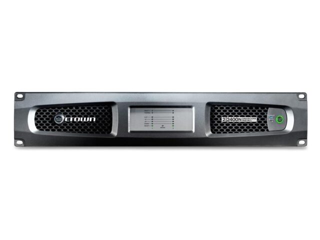 Crown Audio DCI2 2400N 2-Channel 2400W Power Amplifier with BLU Link
