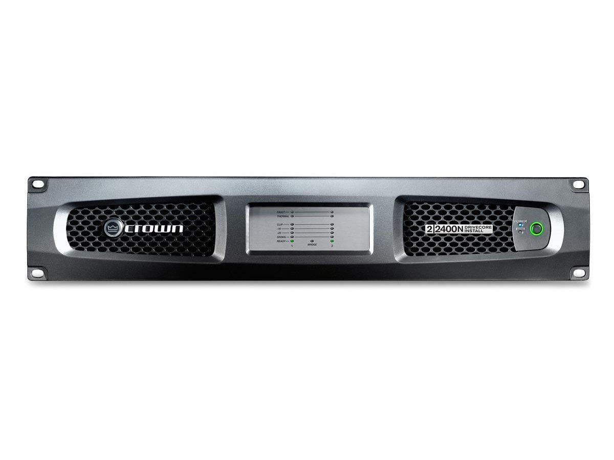 Crown Audio DCI2 2400N 2-Channel 2400W Power Amplifier with BLU Link