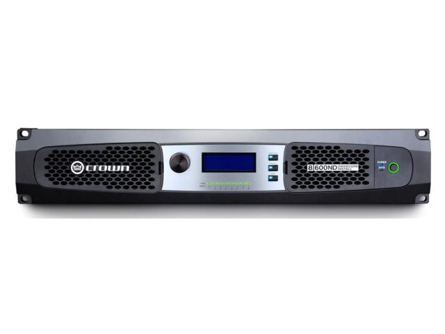 Crown Audio 8-Channel 600W Power Amplifier DCI8X600ND Black