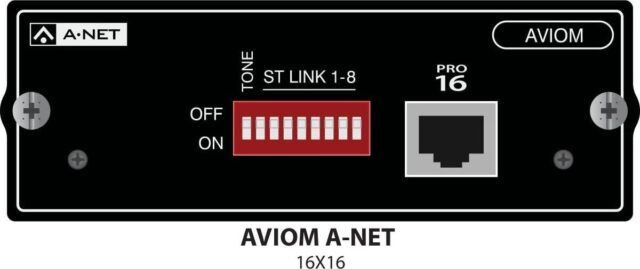 Soundcraft Aviom A-Net Option Card for Si Series Mixers A520.004000SP