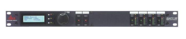 DBX Professional Digital Zone Processor DBX640V-EU with Feedback Suppression
