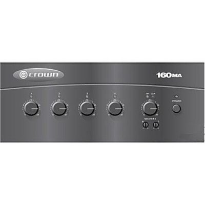 Crown Audio 160MA 60W 4-Channel Mixer Amplifier for Commercial Use