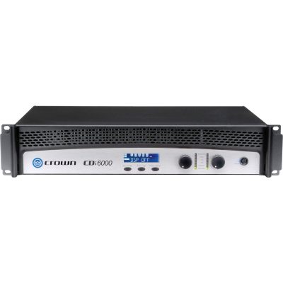 Crown CDi 6000 2-Channel Amplifier 2100W per Channel at 4 Ohms
