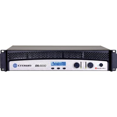 Crown Audio DSi6000 2-Channel Power Amplifier 2100W at 4 Ohms