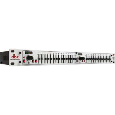 DBX Professional Dual 15-Band Graphic Equalizer 215s with +/-12dB Boost/Cut