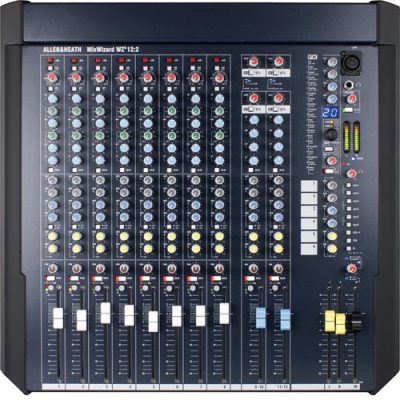 Allen & Heath MixWizard4 12:2 Audio Mixer with 8 Mic Inputs and Twin FX Engines