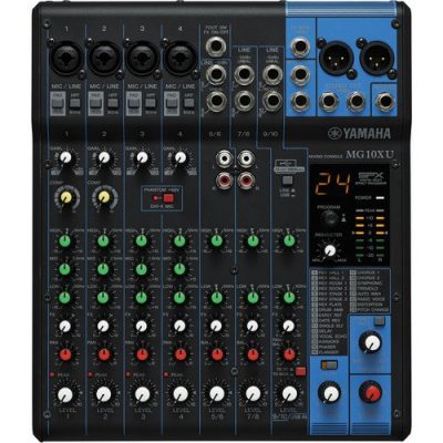 Yamaha 10-Channel Mixer MG10XU with USB and Built-In Effects