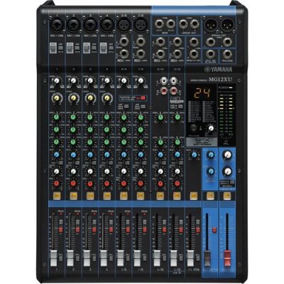 Yamaha MG12XU 12-Input Audio Mixer with Built-in FX and USB Interface