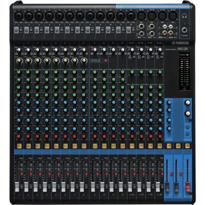 Yamaha MG20 20-Channel Analog Mixing Console with D-PRE Mic Preamps and Compressors