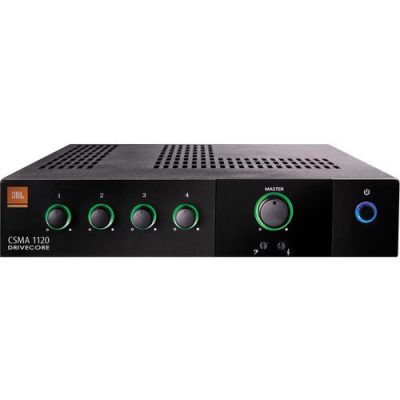 JBL Professional Mixer Amplifier CSMA1120 4 Inputs 120W for Commercial Use