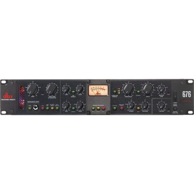 DBX Professional Tube Microphone Preamp 676 with 3-Band EQ