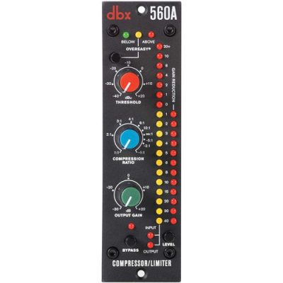DBX Professional 500 Series Compressor/Limiter DBX560A with OverEasy Mode
