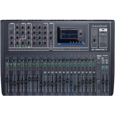 Soundcraft Digital Mixing Console Si Impact 40-Input 32x32 USB Interface