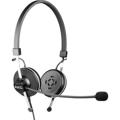 AKG HSC15 Wired Conference Headset with Omnidirectional Mic for VOIP