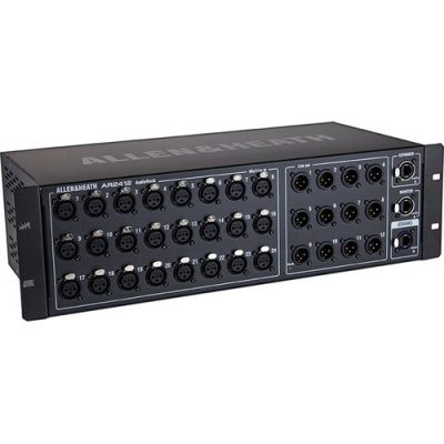 Allen & Heath AR2412 24 XLR Input 12 Output Stage Box - Black