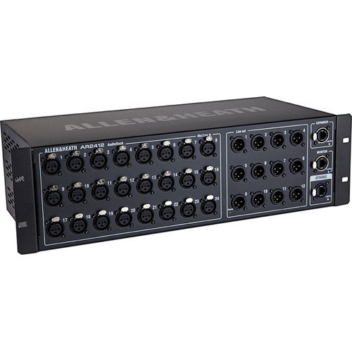 Allen & Heath AR2412 24 XLR Input 12 Output Stage Box - Black