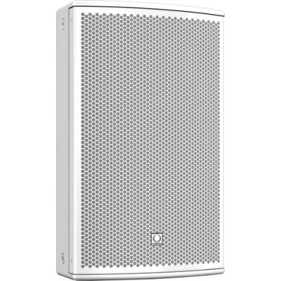 Turbosound NuQ102-AN-WH 600W 2-Way 10-Inch Powered Loudspeaker with DSP, White