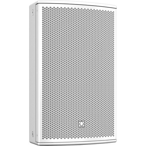 Turbosound NuQ102-AN-WH 600W 2-Way 10-Inch Powered Loudspeaker with DSP, White