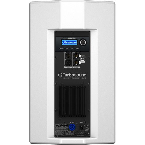 Turbosound NuQ102-AN-WH 600W 2-Way 10-Inch Powered Loudspeaker with DSP, White - Image 4