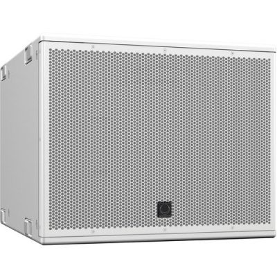 Turbosound NuQ115B-WH 15-Inch 2000W Front-Loaded Subwoofer White