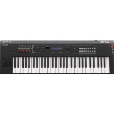 Yamaha Synthesizer MX61BK with MOTIF Sound Engine and 1000+ Voices