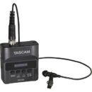 Tascam DR-10L Micro Portable Audio Recorder with Lavalier Mic - Black