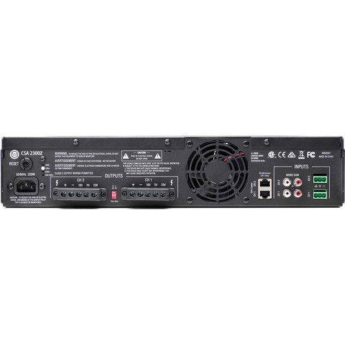 JBL Professional Dual-Channel Amplifier CSA2300Z 2x300W for Commercial Use - Image 2