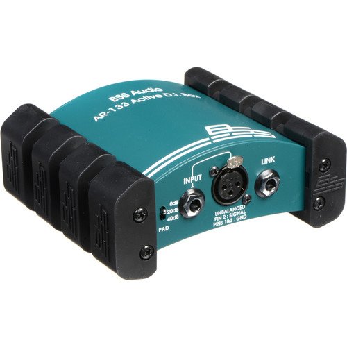BSS Audio AR-133 Active DI Box with Phantom/Battery Power for Keyboards
