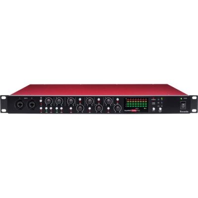 Scarlett OctoPre 8-Channel Rackmount Mic Preamp with 192 kHz AD Converter