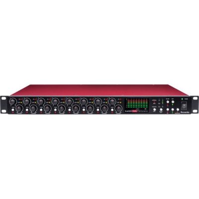 Scarlett OctoPre Dynamic 8-Channel Mic Preamp with AD/DA Converter and Compression