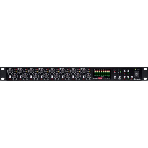 Scarlett OctoPre Dynamic 8-Channel Mic Preamp with AD/DA Converter and Compression - Image 4