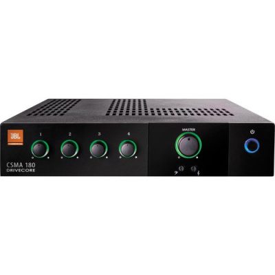 JBL Professional Mixer Amplifier CSMA180 4-Input 80W for Commercial Use