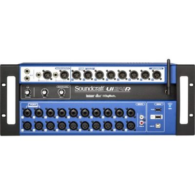 Soundcraft Ui24R 24-Channel Digital Mixer with Wi-Fi and USB Recording