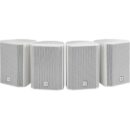 Electro-Voice EVID-2.1W Surface Mount Speakers, 60W, White, Pair