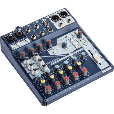Soundcraft Notepad-8FX Analog Mixer with USB Interface and Lexicon Effects