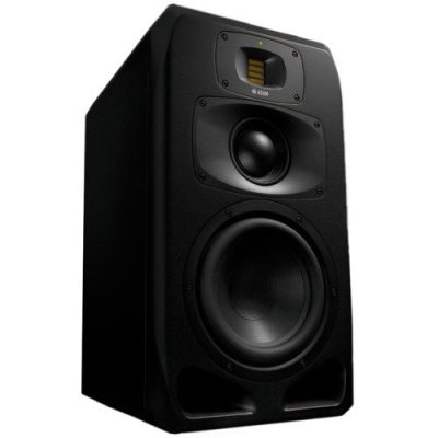 Adam Audio S3V Active 3-Way 9" Studio Monitor with 850W Power (Vertical, Single)