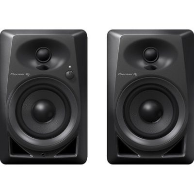 Pioneer DJ DM-40-K 4" Powered Monitors 21W - Black for DJs