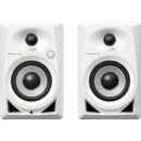 Pioneer DJ DM-40-W White 4" Active Monitors 21W for DJs