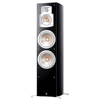Yamaha NS-777 3-Way Floorstanding Speaker Black Dual 8in Woofers