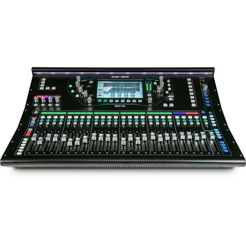 Allen & Heath Digital Mixer SQ-6 48-Channel 36-Bus with 24+1 Faders