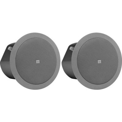JBL Professional Ceiling Speaker Control 24CT-BK Black 4in Woofer Wide Coverage