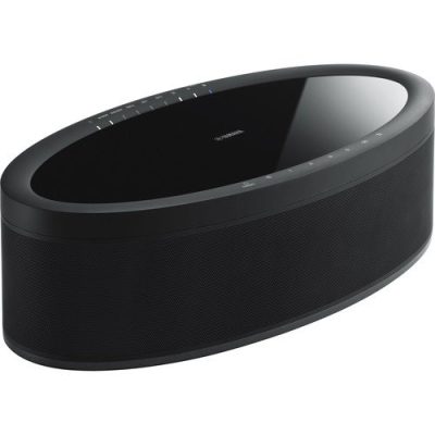 Yamaha MusicCast 50 WX-051 Black Wireless Speaker with Bluetooth & Wi-Fi