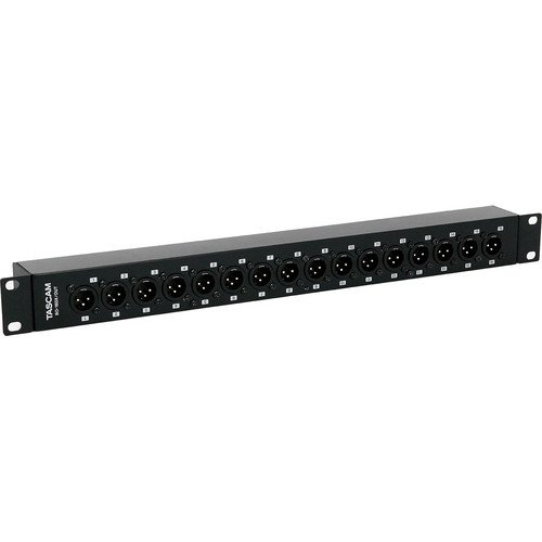 Tascam BO-16DX/OUT 16-Channel DB25 to XLR Male Rackmount Adapter - Image 2