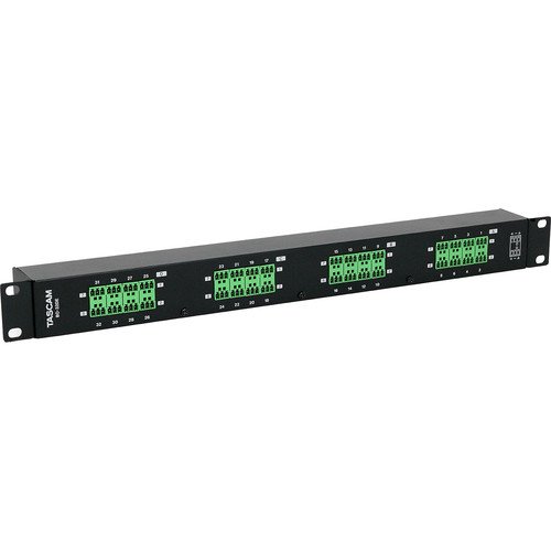 Tascam BO-32DE 32-Channel Rackmount DB25 to Euroblock I/O Adapter - Image 2