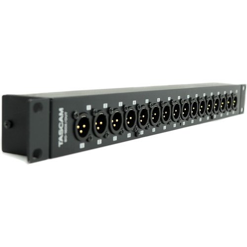 Tascam BO-16DX/OUT 16-Channel DB25 to XLR Male Rackmount Adapter - Image 3