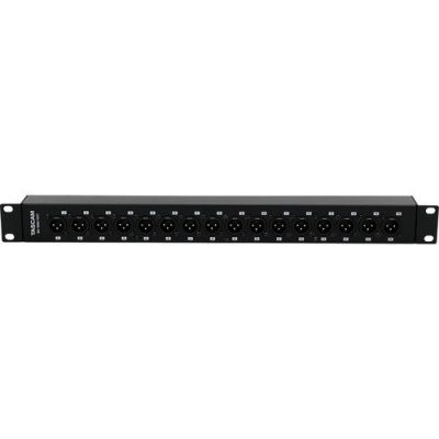 Tascam BO-16DX/OUT 16-Channel DB25 to XLR Male Rackmount Adapter