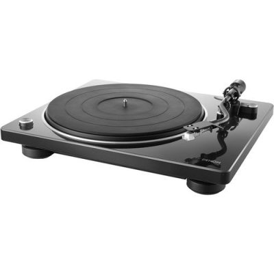 Denon DP-400 Belt-Driven Turntable with MM Cartridge and Auto-Lift