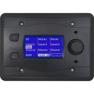 BSS Audio BLU-10 Black Programmable Zone Controller with Touchscreen