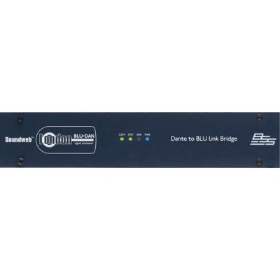 BSS Audio BLU-DAN Dante/AES67 to BLU Link Bridge Processor 256-Channel